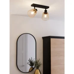 Eglo COSLADA spot staal zwart / staal zwart, geelkoper H: 170 mm