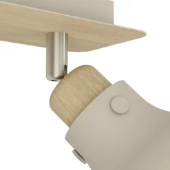 Eglo COSLADA spot staal zwart / staal zwart, geelkoper H: 170 mm