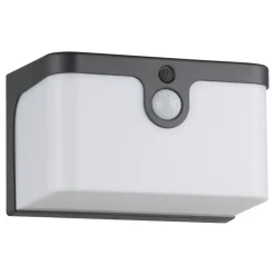 Eglo CROARA zonne-energiearmatuur Kunststof antraciet / Kunststof wit H: 110 mm