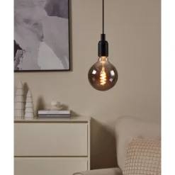 Eglo C-ZIGBEE LB E27 G125 SMOKE 100LM 2000K DIMBAAR