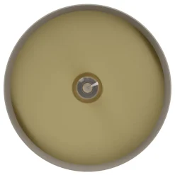 Eglo DUAIA Plafondarmaturen staal taupe-structuur / hout, staal bruin, geborsteld messing H: 160 mm | Ø 420 mm