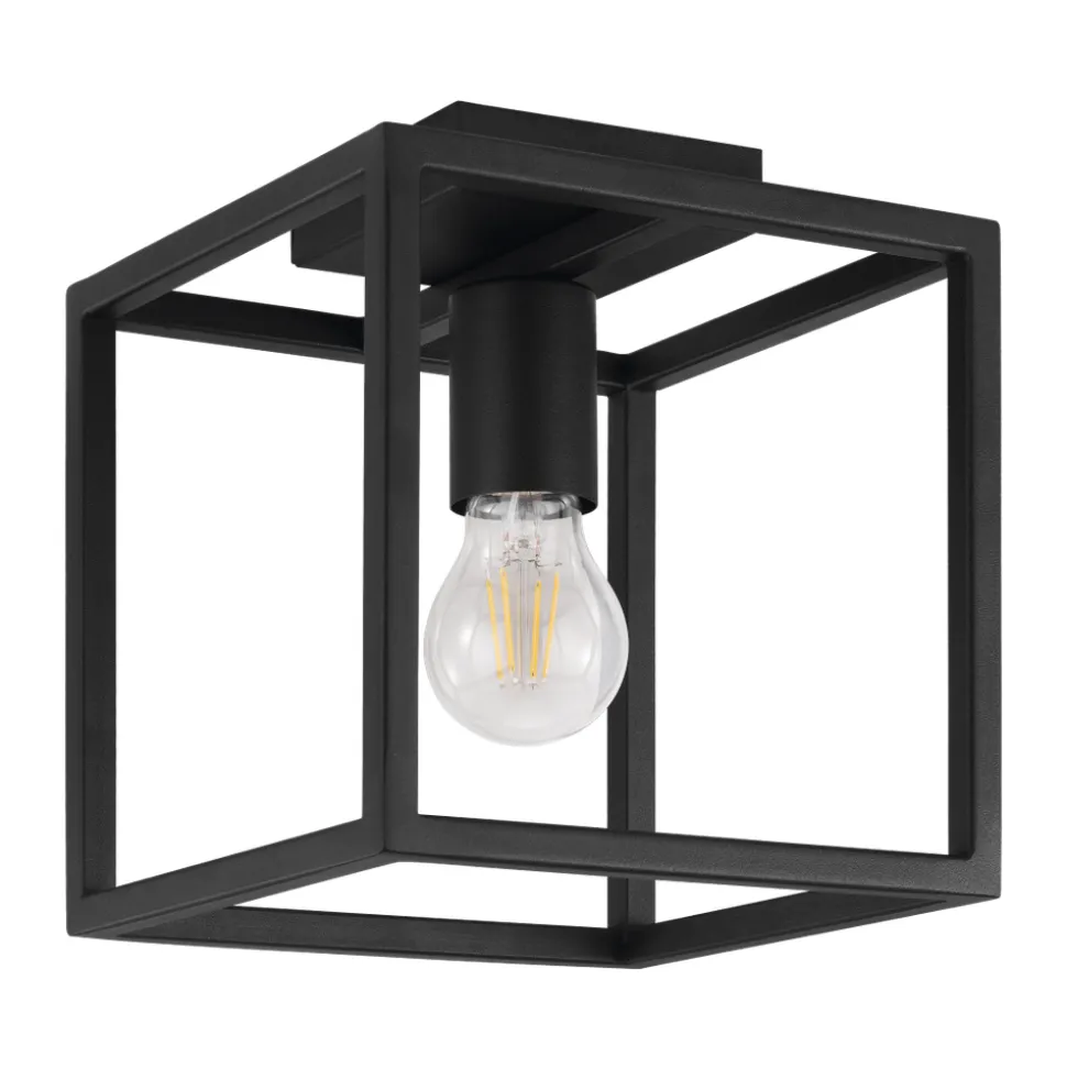 Eglo ELDRICK Plafondarmaturen staal zwart H: 225 mm