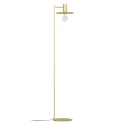 Eglo ESCANDELL Staande lampen staal geelkoper-geborsteld H: 1560 mm
