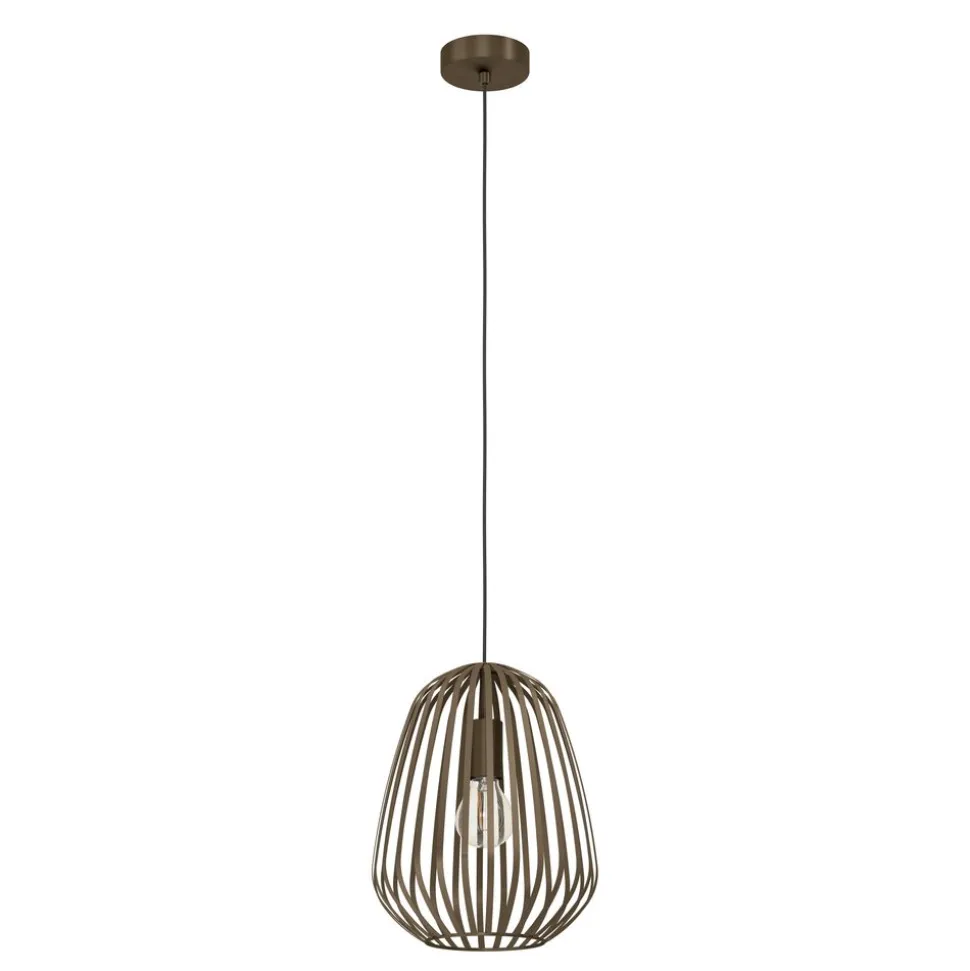 Eglo ESPINAL hanglamp staal brons H: 1100 mm | Ø 280 mm