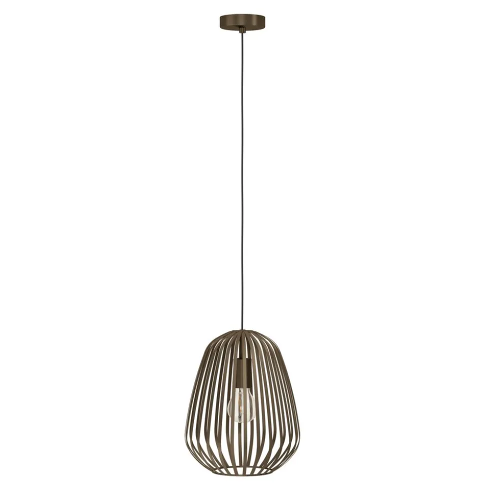 Eglo ESPINAL hanglamp staal brons H: 1100 mm | Ø 280 mm