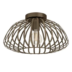 Eglo ESPINAL Plafondarmaturen staal brons H: 220 mm | Ø 385 mm