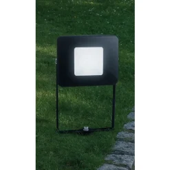 Eglo FAEDO 4 Grondpin aluminium zwart / Glas helder H: 310 mm