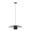 Eglo FELIXKIRK hanglamp staal zwart / staal zwart, goud H: 1100 mm | Ø 570 mm