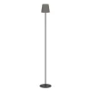 Eglo FIORANA Staande lampen staal zwart / textiel cappucino, goud H: 1405 mm | Ø 150 mm