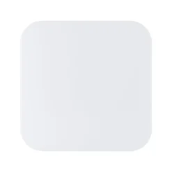 Eglo FRANIA Wand-/plafondlamp staal wit / Kunststof wit H: 70 mm