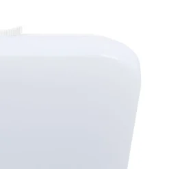 Eglo FRANIA Wand-/plafondlamp staal wit / Kunststof wit H: 70 mm