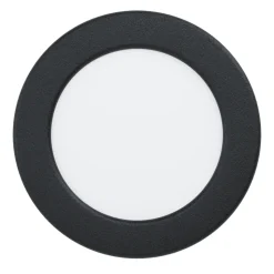 Eglo FUEVA 6 inbouwarmatuur Kunststof zwart / Kunststof wit H: 40 mm | Ø 119 mm