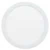 Eglo FUEVA 6 inbouwarmatuur Kunststof wit / Kunststof wit H: 40 mm | Ø 216 mm