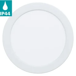 Eglo FUEVA 5 inbouwarmatuur staal wit / Kunststof wit Ø 166 mm