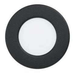 Eglo FUEVA 5 inbouwarmatuur staal zwart / Kunststof wit Ø 86 mm