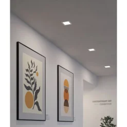 Eglo FUEVA 5 inbouwarmatuur staal wit / Kunststof wit