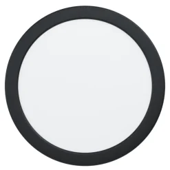 Eglo FUEVA 6 inbouwarmatuur Kunststof zwart / Kunststof wit H: 40 mm | Ø 216 mm