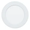 Eglo FUEVA 6 inbouwarmatuur Kunststof wit / Kunststof wit H: 40 mm | Ø 119 mm