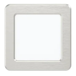 Eglo FUEVA 5 inbouwarmatuur staal nikkel-mat / Kunststof wit