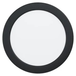 Eglo FUEVA 6 inbouwarmatuur Kunststof zwart / Kunststof wit H: 40 mm | Ø 168 mm
