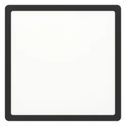 Eglo FUEVA 5 opbouwarmatuur staal zwart / Kunststof wit H: 28 mm