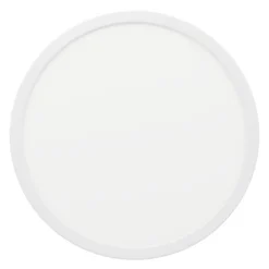 Eglo FUEVA 5 opbouwarmatuur staal wit / Kunststof wit H: 28 mm | Ø 285 mm