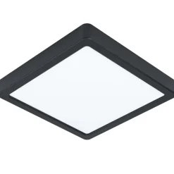 Eglo FUEVA 5 opbouwarmatuur staal zwart / Kunststof wit H: 28 mm