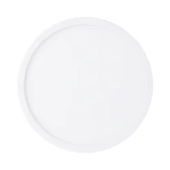 Eglo FUEVA 5 opbouwarmatuur staal wit / Kunststof wit H: 28 mm | Ø 285 mm