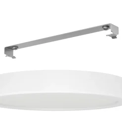 Eglo FUEVA 5 opbouwarmatuur staal wit / Kunststof wit H: 28 mm | Ø 210 mm