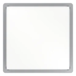 Eglo FUEVA 5 opbouwarmatuur staal chroom / Kunststof wit H: 30 mm