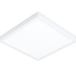 Eglo FUEVA 5 opbouwarmatuur staal wit / Kunststof wit H: 30 mm