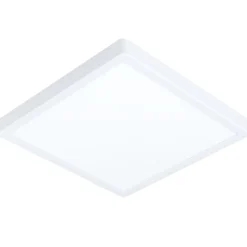 Eglo FUEVA 5 opbouwarmatuur staal wit / Kunststof wit H: 30 mm