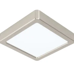 Eglo FUEVA 5 opbouwarmatuur staal nikkel-mat / Kunststof wit H: 28 mm