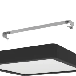 Eglo FUEVA 5 opbouwarmatuur staal zwart / Kunststof wit H: 28 mm