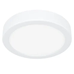 Eglo FUEVA 6 Plafondarmaturen Kunststof wit / Kunststof wit H: 25 mm | Ø 166 mm