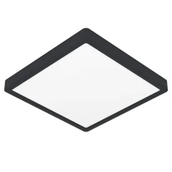 Eglo FUEVA 6 Plafondarmaturen Kunststof zwart / Kunststof wit H: 25 mm