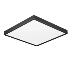 Eglo FUEVA 6 Plafondarmaturen Kunststof zwart / Kunststof wit H: 25 mm