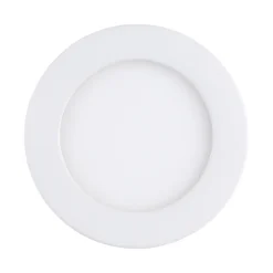 Eglo FUEVA FLEX inbouwarmatuur aluminium wit / Kunststof wit H: 2 mm | Ø 117 mm