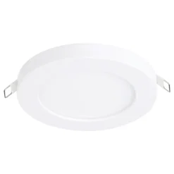 Eglo FUEVA FLEX inbouwarmatuur aluminium wit / Kunststof wit H: 2 mm | Ø 117 mm