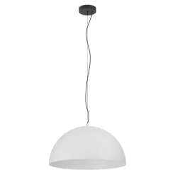Eglo GAETANO 1 hanglamp staal zwart / staal grijs, wit H: 1500 mm | Ø 535 mm