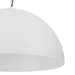 Eglo GAETANO 1 hanglamp staal zwart / staal grijs, wit H: 1500 mm | Ø 535 mm