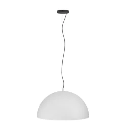 Eglo GAETANO 1 hanglamp staal zwart / staal grijs, wit H: 1500 mm | Ø 535 mm