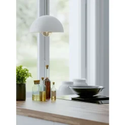 Eglo GAETANO hanglamp staal wit H: 1100 mm | Ø 300 mm