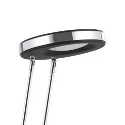 Eglo GEXO Tafellampen kunststof, staal zwart, chroom H: 320 mm | Ø 125 mm