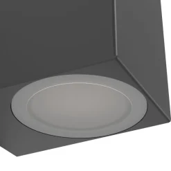 Eglo JABAGA Wandlamp Kunststof zwart / Kunststof transparant H: 155 mm