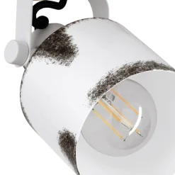 Eglo KILBURN spot Hout bruin / staal wit, bruin H: 185 mm