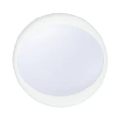 Eglo LAURITO Plafondarmaturen staal wit / Kunststof zwart, wit H: 70 mm | Ø 490 mm