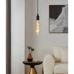 Eglo LEDE27 Lichtbron / Glas amber Ø 78 mm