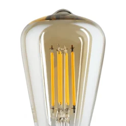 Eglo LEDE27 Lichtbron / Glas amber Ø 48 mm