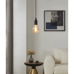 Eglo LEDE27 Lichtbron / Glas amber Ø 95 mm